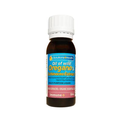 Solutions 4 Health Oil of Wild Oregano & Echinacea Extract (Immune Plus) 50ml